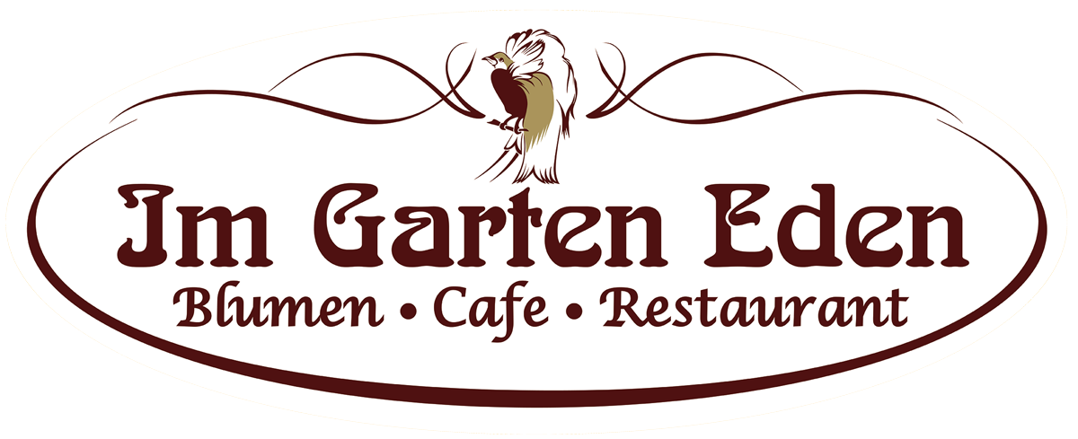 Cafe und Blumen Im Garten Eden